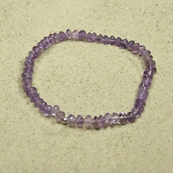 Amethyst Button 4-5